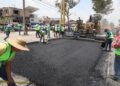 AGRADECEN VECINOS OBRAS MUNICIPAL DE PAVIMENTACION