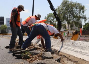 MUNICIPIO REPARA MURO DE CONTENCIÓN DE LA AVENIDA SALVADOR NAVA