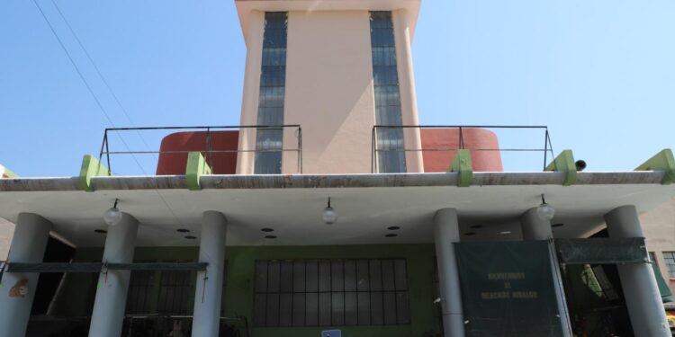 AVANCE DEL 80 POR CIENTO EN REHABILITACIÓN DEL MERCADO HIDALGO