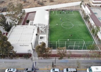 CENTRO DEPORTIVO DE LA COLONIA DALIAS UNA GRAN ALTERNATIVA PARA LA ZONA SUR ORIENTE DE LA CAPITAL POTOSINA