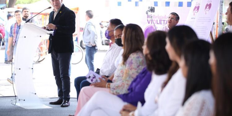 INICIA EL PROGRAMA PARA ALERTAR LA VIOLENCIA DE GENERO “MI BRIGADA VIOLETA”, EN LA COLONIA RANCHO VIEJO