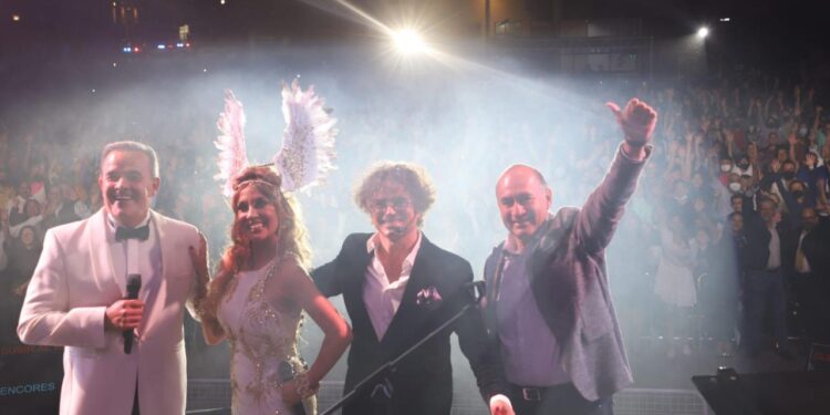 ESTRENAN EN SAN LUIS ESPECTACULO FILIPPA GIORDANO Y  FERNANDO DE LA MORA