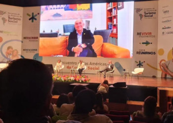 ALCALDE PARTICIPO EN EL ENCUENTRO DE LAS AMÉRICAS DE TURISMO SOCIAL COLOMBIA 2022