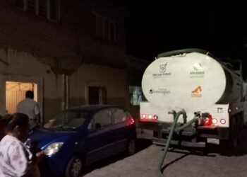 DURANTE PLAN EMERGENTE DISTRIBUYEN 100 MILLONES DE LITROS DE AGUA SOLO EN MAYO