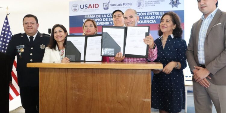 MUNICIPIO DE LA CAPITAL Y LA AGENCIA NORTEAMERICANA USAID FIRMAN CONVENIO