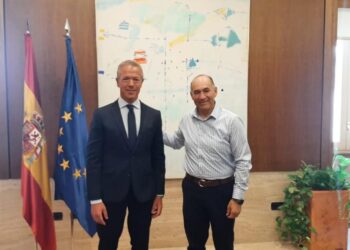 GALINDO SE REÚNE CON LA MESA DIRECTIVA DEL SENADO ESPAÑOL￼