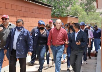 ALCALDE ATIENDE PETICIONES DE LA LOCALIDAD DE POZUELOS