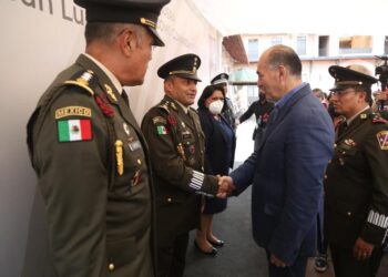ALCALDE OFRECE COORDINAR ESFUERZOS AL NUEVO COMANDANTE DE LA 12ª ZONA MILITAR