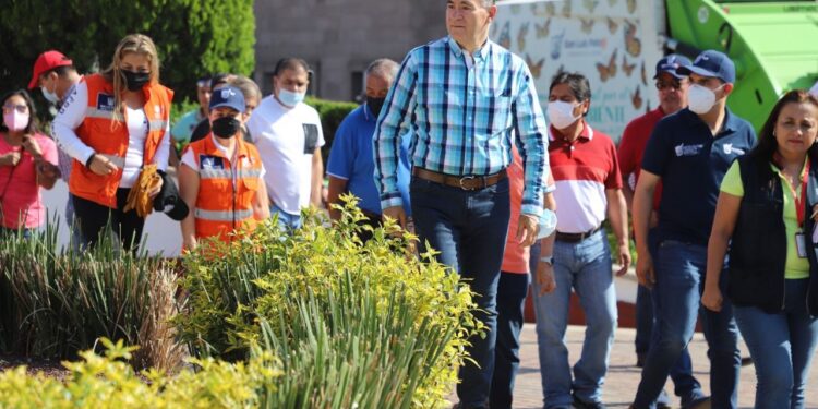 ALCALDE ANUNCIA EL RESCATE DE LA CALLE HIDALGO