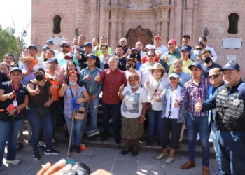 EL EJÉRCITO MEXICANO SE SUMA AL MUNICIPIO EN EL DOMINGO DE PILAS DE LA CALZADA DE GUADALUPE￼