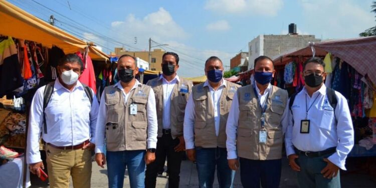 SUPERVISA COMERCIO MUNICIPAL LAS RUTAS DE LOS TIANGUIS AUTORIZADOS￼