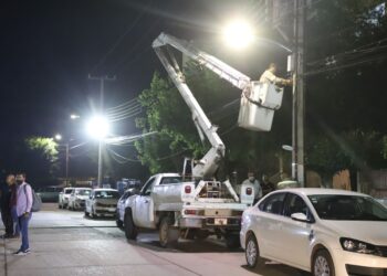 MUNICIPIO DA MANTENIMIENTO CON ALUMBRADO TÁCTICO A 425 COLONIAS ￼