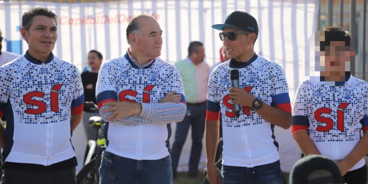 NAIRO QUINTANA MOTIVA A LA NIÑEZ Y JUVENTUD POTOSINA A MANTENERSE EN EL DEPORTE