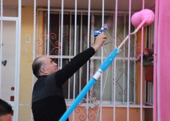 GALINDO DA INICIO A LA REHABILITACIÓN INTEGRAL DE LA CALLE DE ACCESO A LA COLONIA FOVISSSTE￼