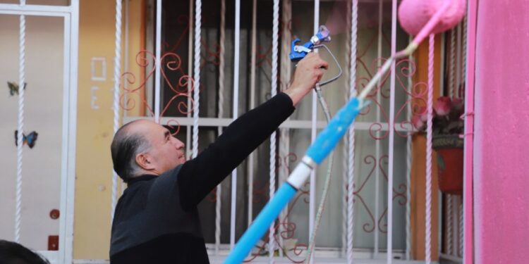 GALINDO DA INICIO A LA REHABILITACIÓN INTEGRAL DE LA CALLE DE ACCESO A LA COLONIA FOVISSSTE￼