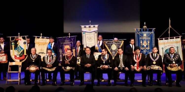 GALINDO INAUGURÓ CONSEJO NACIONAL DE LAS GRANDES LOGIAS MASÓNICAS
