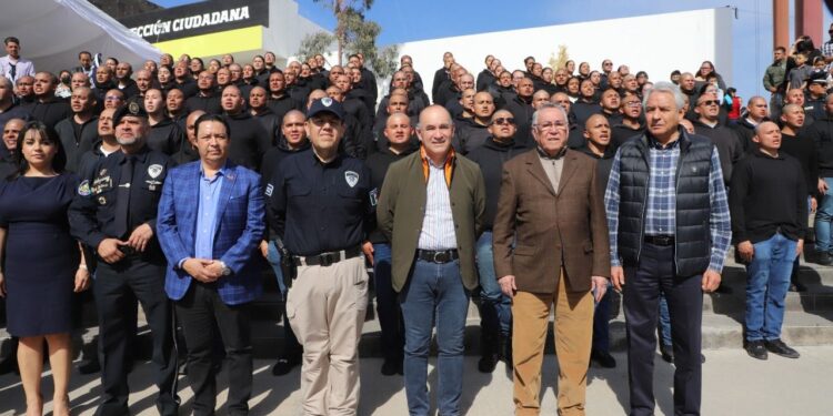 ALCALDE ARRANCA CURSO DE FORMACIÓN POLICIAL PARA CADETES