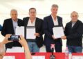 MUNICIPIO Y ATLETICO SAN LUIS FIRMAN COMODATO PARA EL USO DEL CAMINO A LA PRESA