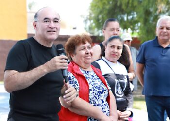 ALCALDE AGRADECE A COLONOS SUMARSE PARA ENFRENTAR LA CRISIS DEL AGUA EN LA CAPITAL