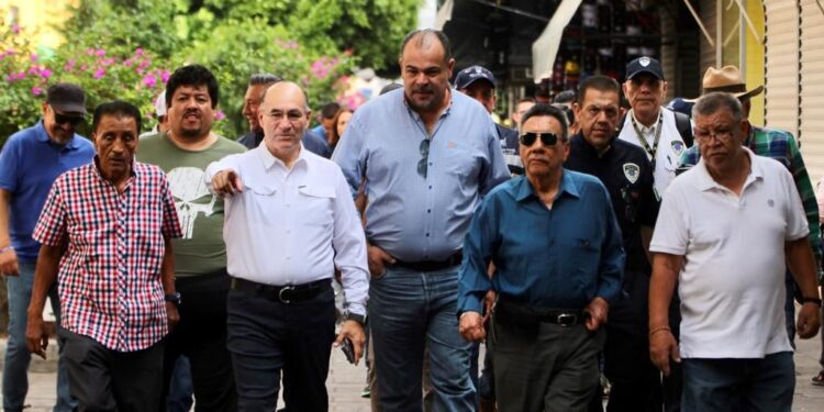 SUPERVISA ALCALDE AVANCES DEL PLAN DE SEGURIDAD DEL CENTRO HISTORICO