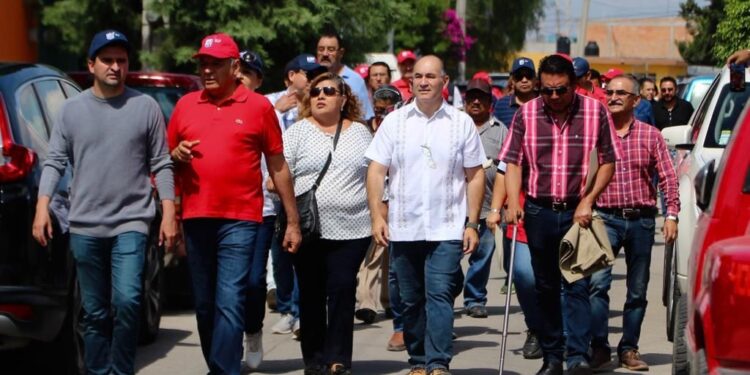 VISITA ALCALDE LA COLONIA MARIA CECILIA CON EL PROGRAMA DOMINGO DE PILAS EN SU JORNADA 85°