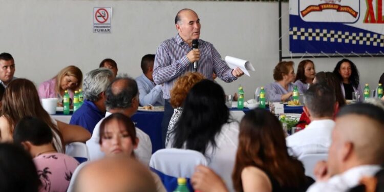 REFRENDA GALINDO SU COMPROMISO CON EL BIENESTAR DE LOS TRABAJADORES MUNICIPALES