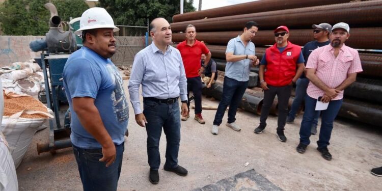 MUNICIPIO TERMINA PERFORACIÓN DE POZO EN EL AGUAJE EN TIEMPO RÉCORD