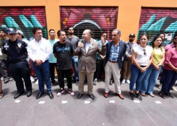 MUNICIPIO LANZA CONVOCATORIA PARA PINTAR MURALES EN CORTINAS DE COMERCIOS EN CENTRO HISTORICO