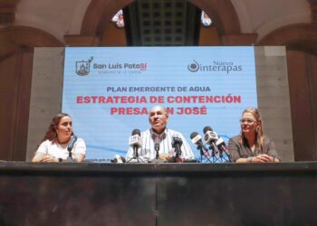 PRESENTA ALCALDE PLAN DE CONTENCION DE LA PRESA SAN JOSE ANTE INMINENTE CIERRE DE LA PRESA EL REALITO