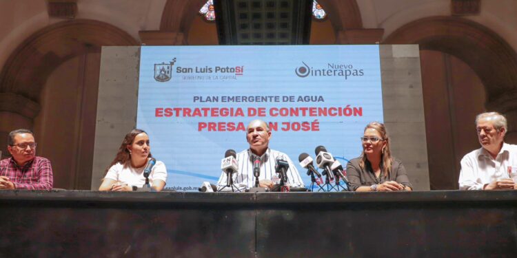 PRESENTA ALCALDE PLAN DE CONTENCION DE LA PRESA SAN JOSE ANTE INMINENTE CIERRE DE LA PRESA EL REALITO