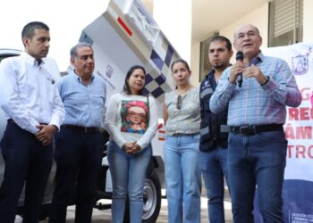 PRESENTA ALCALDE UNIDAD ESPECIAL PARA RECOLECCIÓN DE BASURA EN EL CENTRO HISTORICO