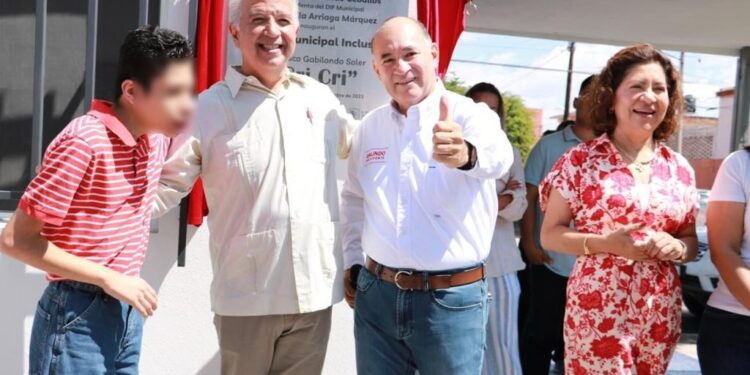 FUNDACIÓN CRI CRI RECONOCE AL MUNICIPIO POR SU LABOR EN FAVOR DE LA INCLUSIÓN DE NIÑAS Y NIÑOS CON DISCAPACIDAD