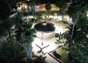 INSTALAN ALUMBRADO TÁCTICO EN LA DELEGACIÓN LA PILA