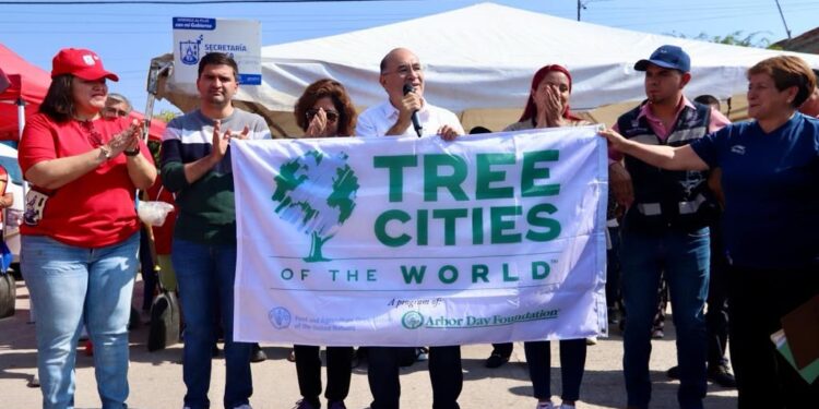 RECIBE SAN LUIS CAPITAL RECONOCIMIENTO DE LA ONU COMO CIUDAD ÁRBOL DEL MUNDO
