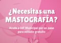 DIF MUNICIPAL ENTREGA VALES  PARA  MASTOGRAFIAS