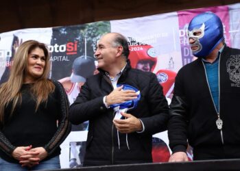 ANUNCIA MUNICIPIO ESPECTACULAR EVENTO DE LUCHA LIBRE EN SAN LUIS