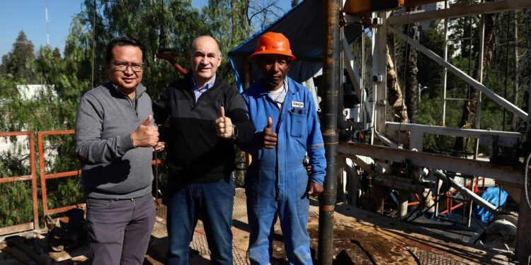 MUNICIPIO INICIA LA PERFORACIÓN DEL POZO POSIBLE VI, EN LA PLANTA LOS FILTROS