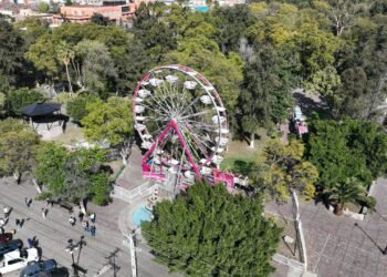 MUNICIPIO INVITA A LAS FAMILIAS POTOSINAS A LA RUEDA DE LA FORTUNA GRATUITA EN LA ALAMEDA