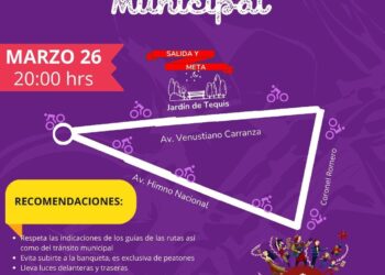 EN EL MARCO DEL FESTIVAL SAN LUIS EN PRIMAVERA MUNICIPIO ORGANIZA LA TRADICIONAL RODADA NOCTURNA