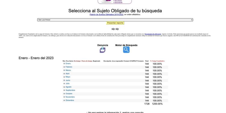 CUMPLE MUNICIPIO AL 100% EN PLATAFORMA DE TRANSPARENCIA DE CEGAIP