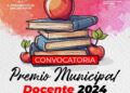 MUNICIPIO CONVOCA AL PREMIO MUNICIPAL DE EDUCACIÓN 2024