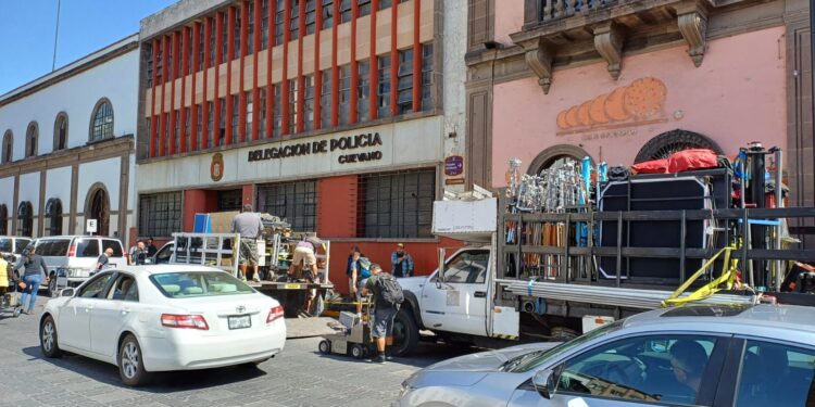COMERCIO MUNICIPAL APOYA LA FILMACIÓN DE LA SERIE “LAS MUERTAS”