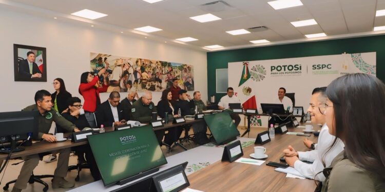 ALCALDESA INTERINA PRESIDE LA MESA DE SEGURIDAD SEMANAL