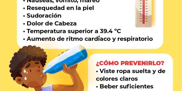 MUNICIPIO LANZA CAMPAÑA PARA PREVENIR GOLPES DE CALOR ENTRE LA POBLACION