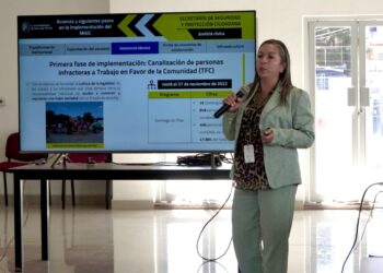 LA AGENCIA AMERICANA USAID RECONOCE A LA POLICIA MUNICIPAL POR SUS POLITICAS PUBLICAS