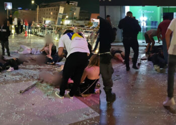MUNICIPIO ATIENDE ACCIDENTE EN PLAZA COMERCIAL DEL PONIENTE DE LA CIUDAD