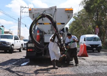 IMPLEMENTA MUNICIPIO PROGRAMA DE BACHEO EMERGENTE