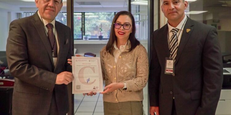 EL SESNSP OTORGA RECONOCIMIENTO AL INSTITUTO DE PROFESIONALIZACIÓN POLICIAL DEL MUNICIPIO