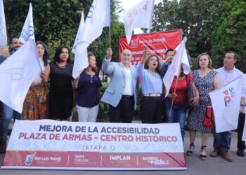 ALCALDE ARRANCA OBRAS PARA FORTALECER LA INCLUSION Y ACCESABILIDAD EN EL CENTRO HISTORICO