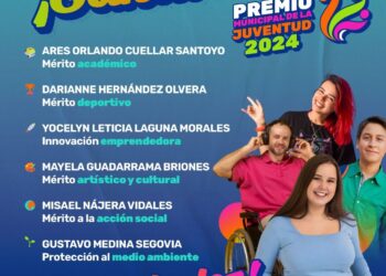 DAN A CONECER A LAS GANADORAS DEL PREMIO MUNICIPAL DE LA JUVENTUD 2024